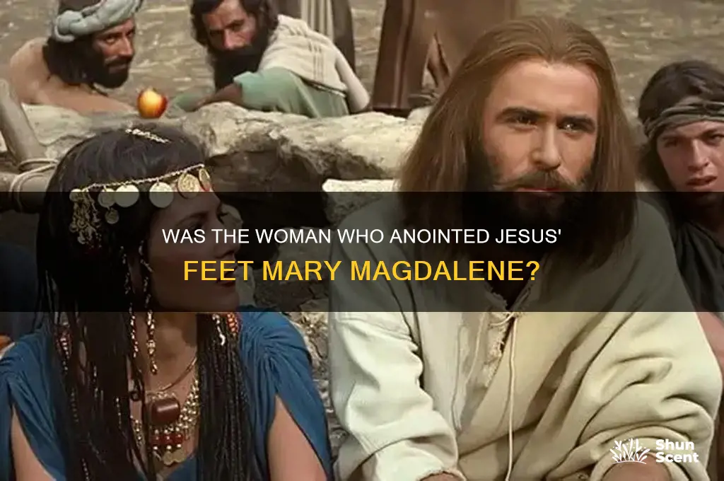 was the women who poured perfume on jesus feet marry
