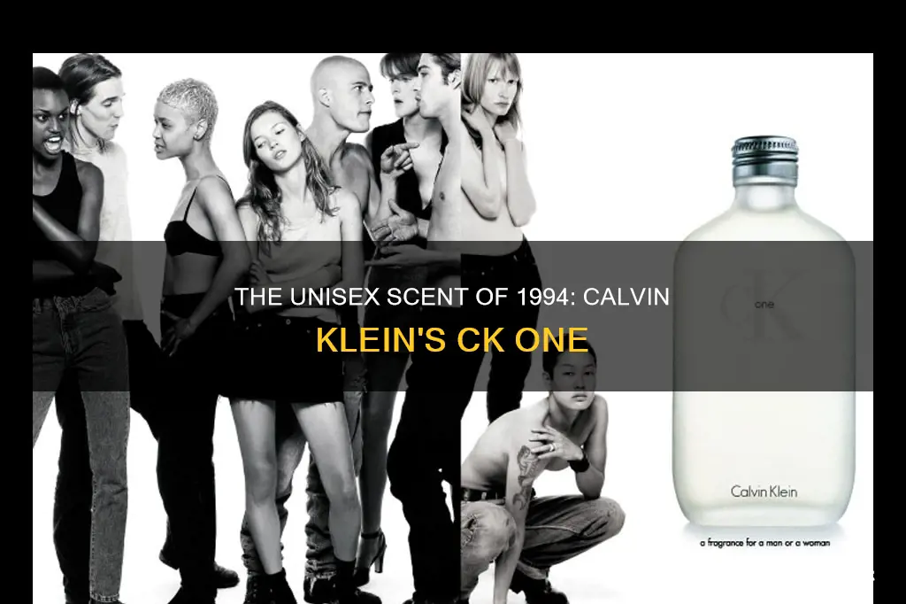 what 1994 fragrance allowed men and women to smell gender-neutral