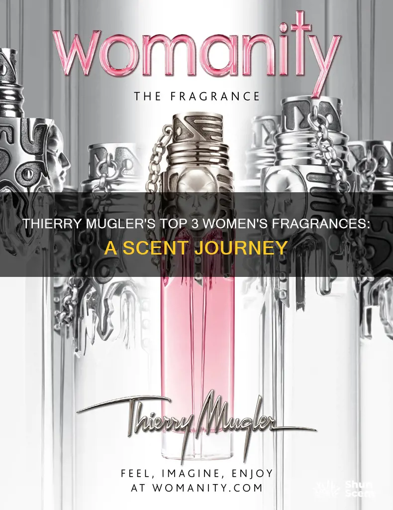 what 3 fragrances womens does thierry mugler carry