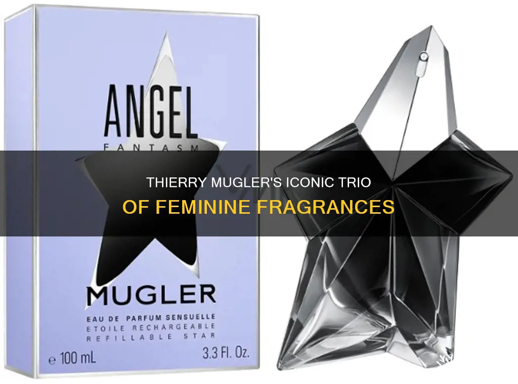 what 3 fragrances womens does thierry mugler carry