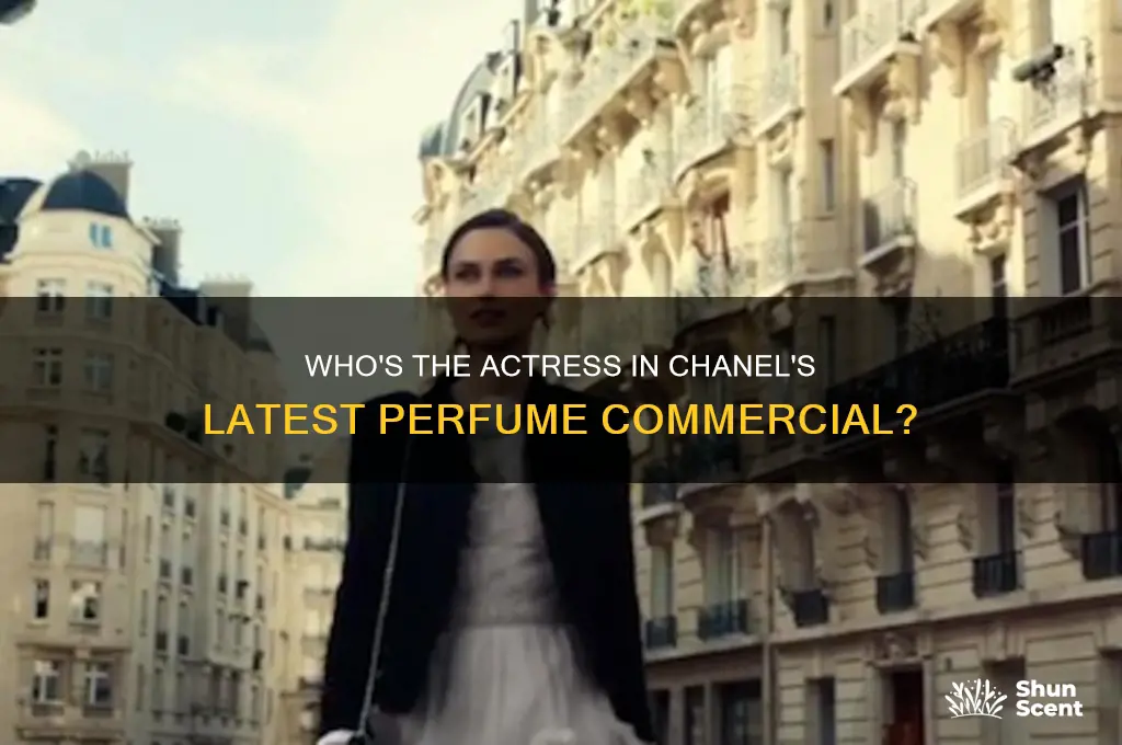 what actress is in new chanel perfume commercial