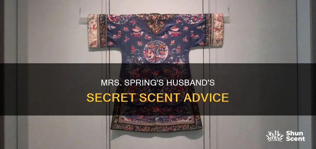 what advice does mrs spring fragrance get from her husband