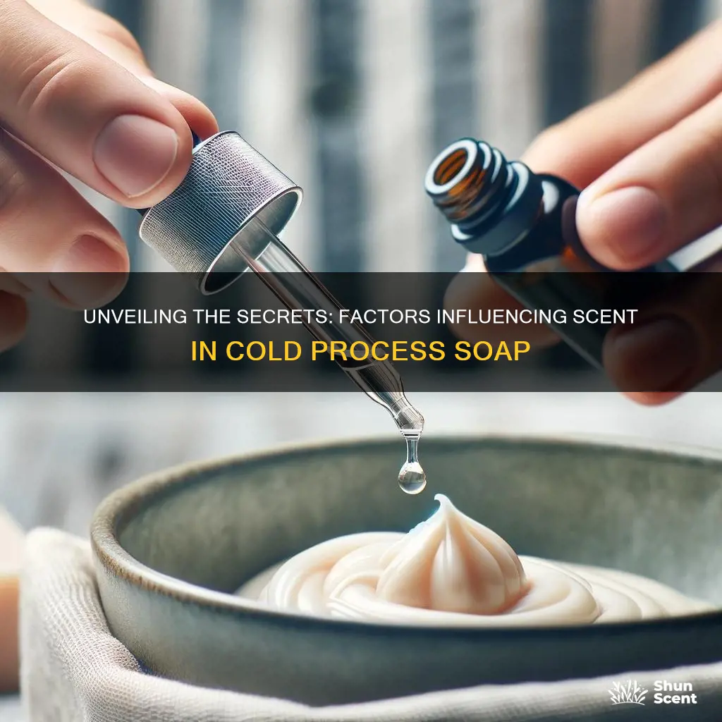 what affects fragrance in cold process soap