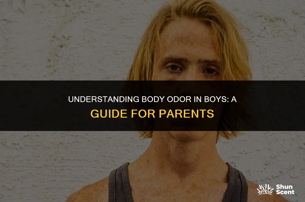 what age do boys get body odor