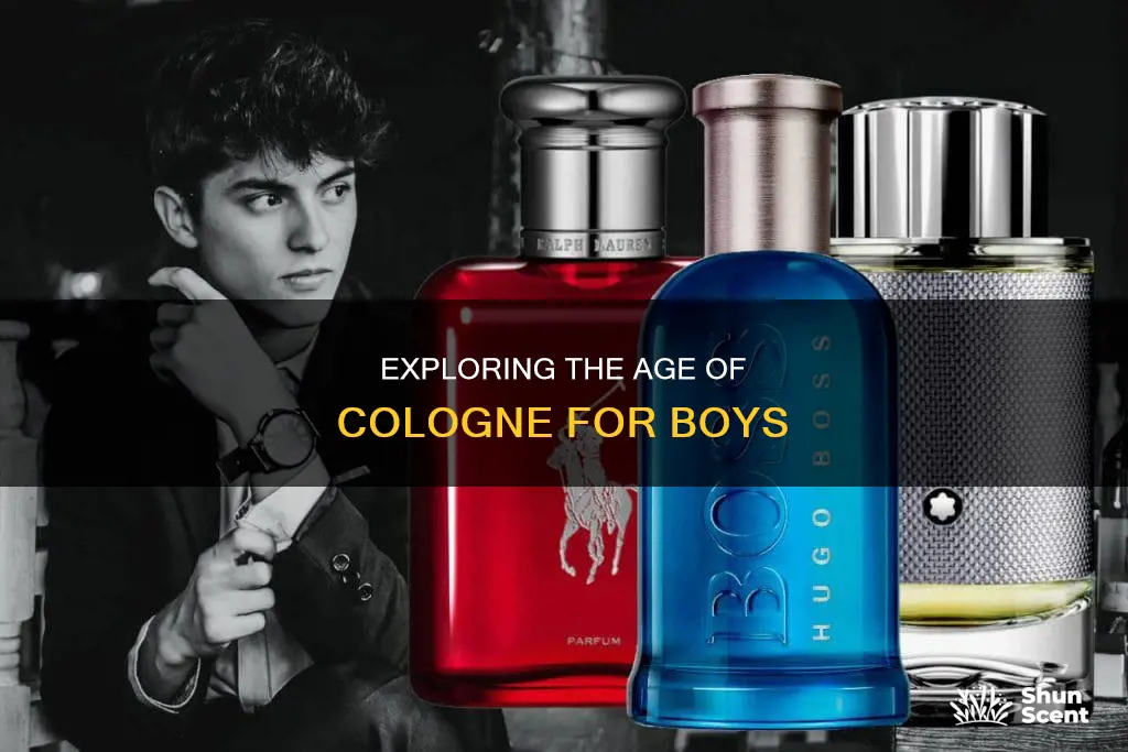 what age do boys start wearing cologne