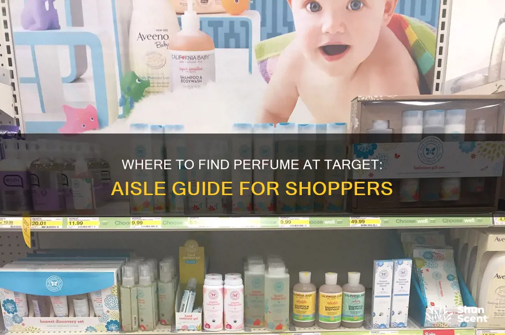 what aisle is perfume in target