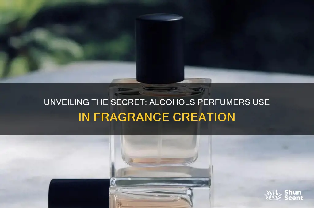 what alcohol do perfumers use