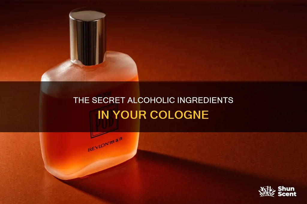 what alcohol is in cologne