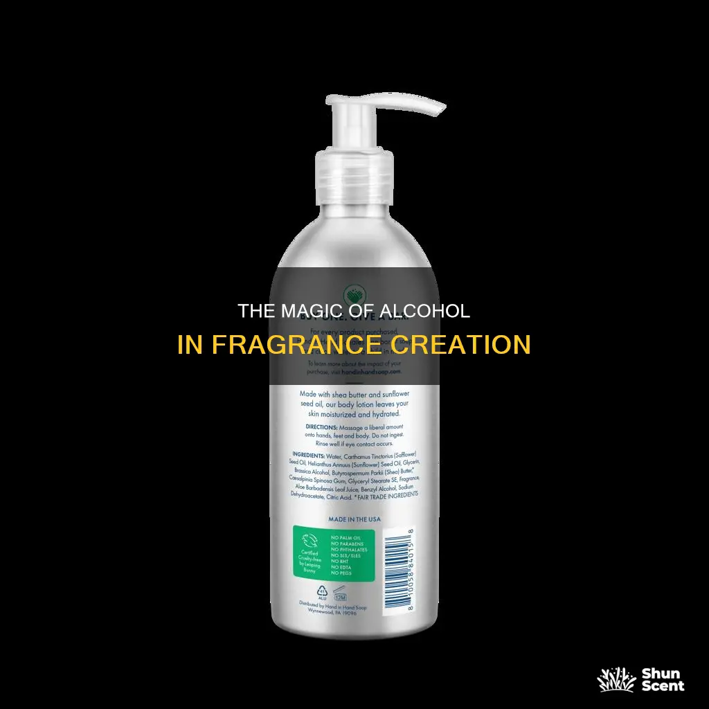 what alcohol is used in fragrance