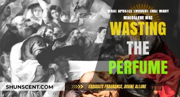 Apostle Judas' Critique: Mary Magdalene's Perfume as Wasteful Extravagance