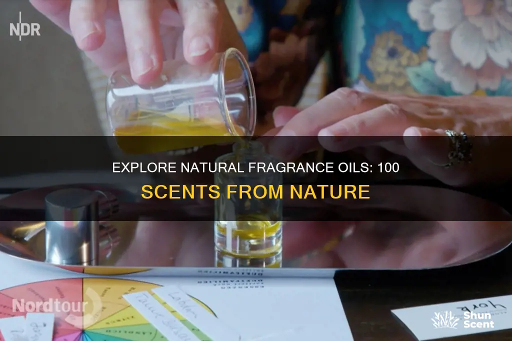 what are 100 natural fragrance oils made from