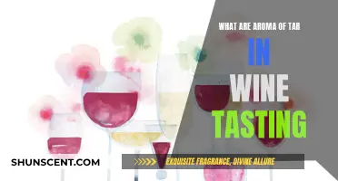 Tar in Wine: Aroma and Taste Experience