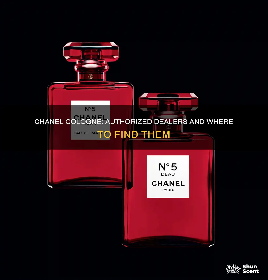 what are authorized dealers for chanel cologne