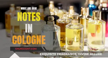 The Heart of Fragrance: Understanding Cologne's Base Notes