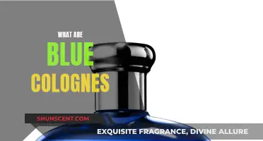 The Appeal of Blue Colognes