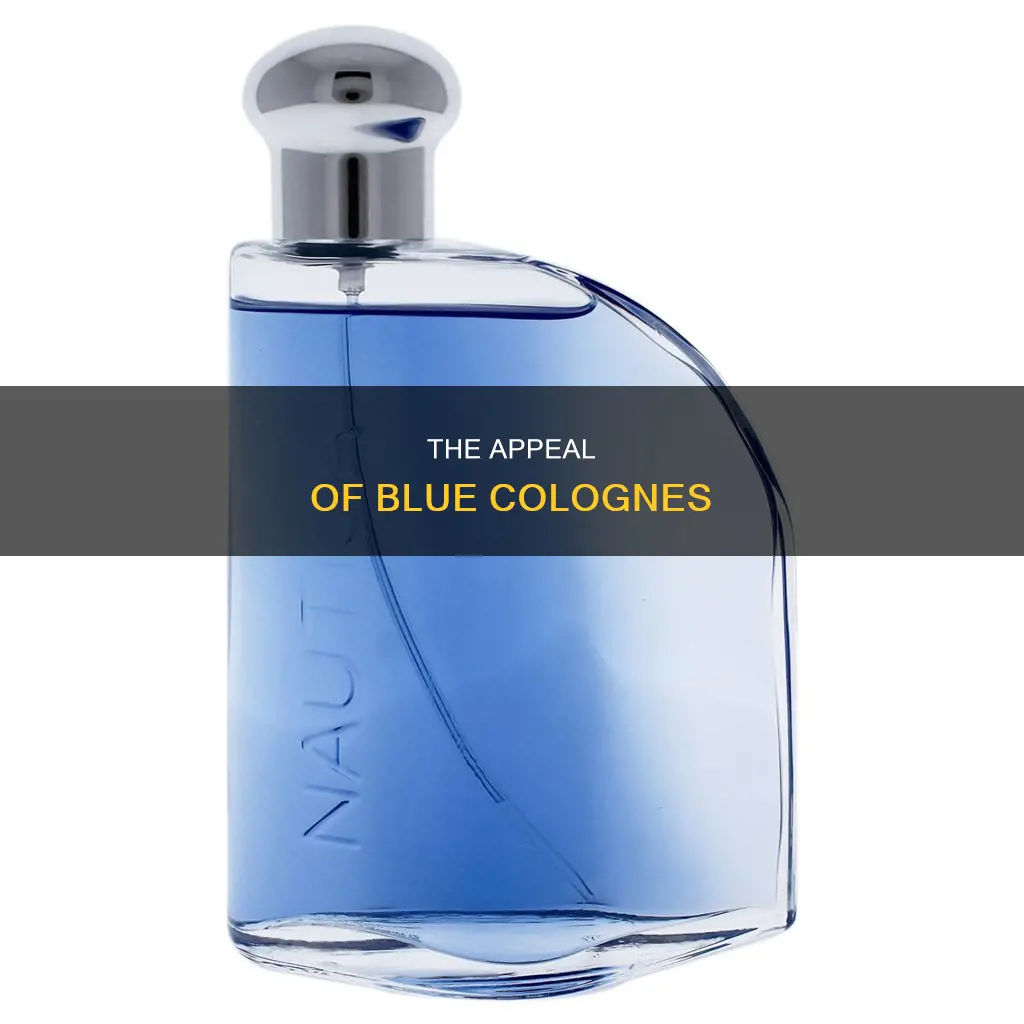 what are blue colognes