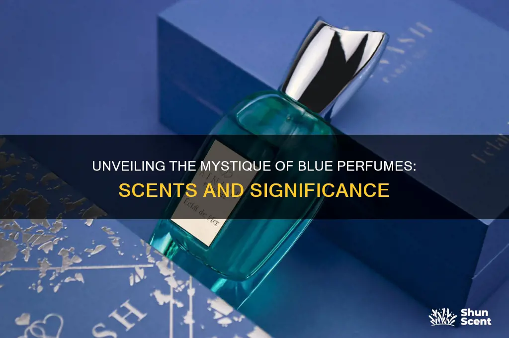 what are blue perfumes