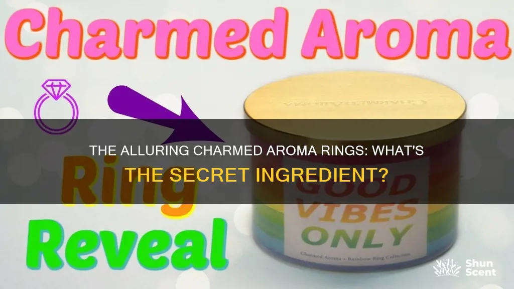 what are charmed aroma rings made of