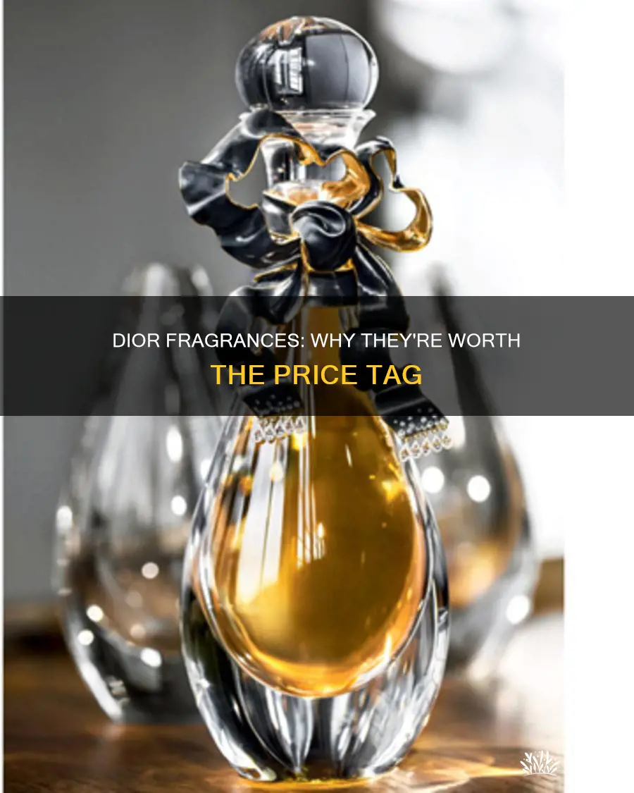 what are dior fragrances expensive