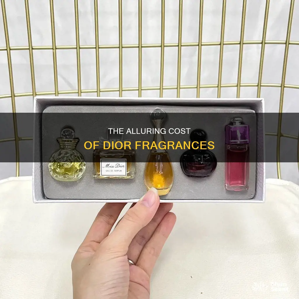 what are dior fragrances expensive