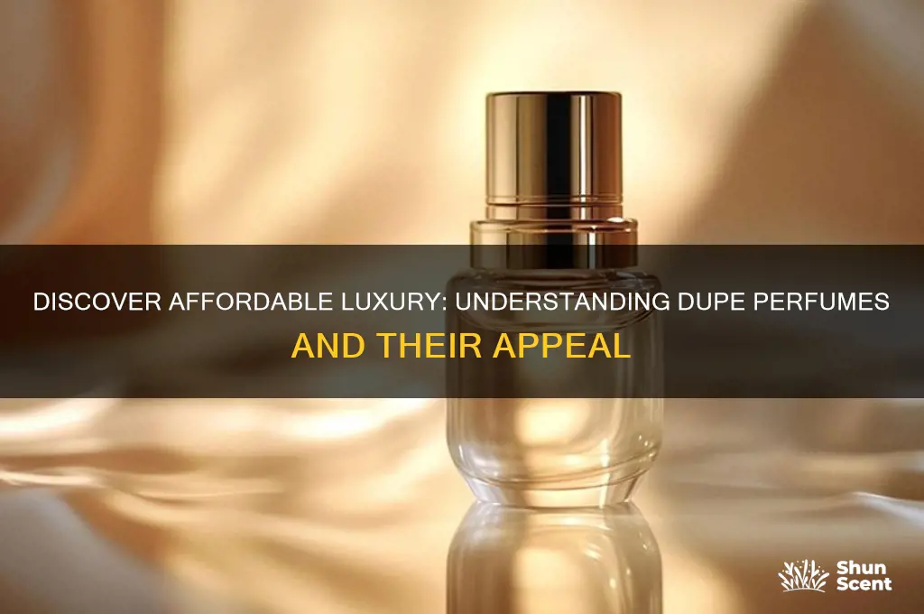 what are dupe perfumes