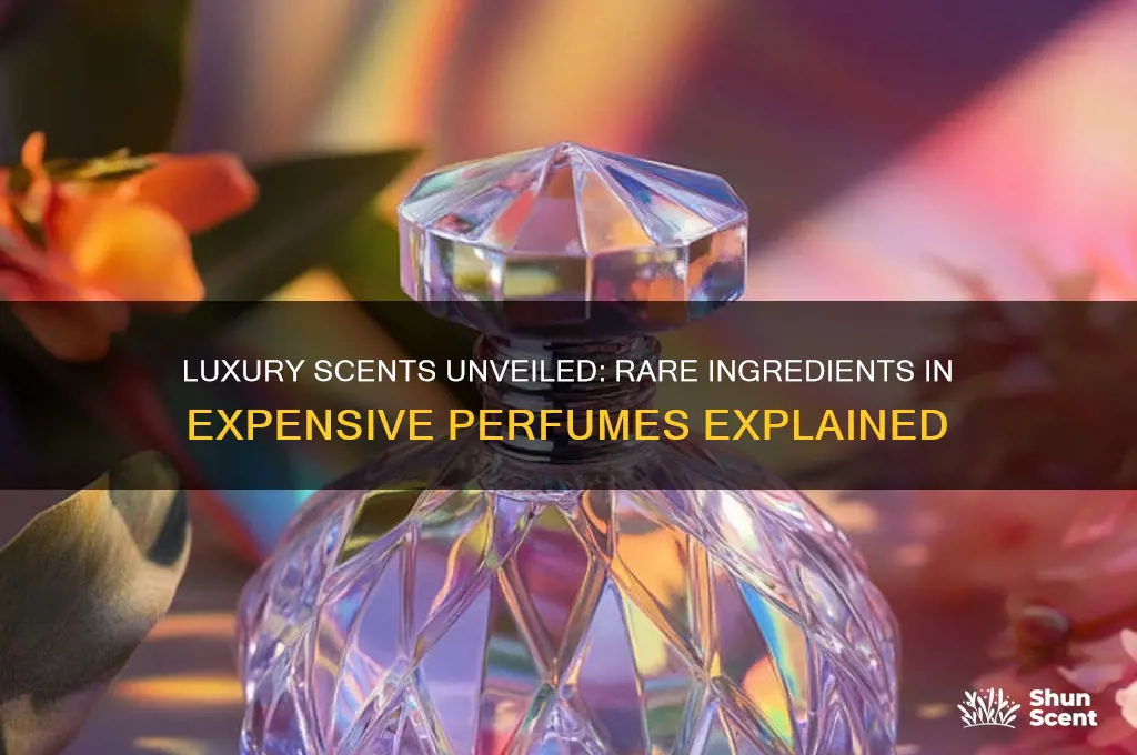 what are expensive perfumes made of