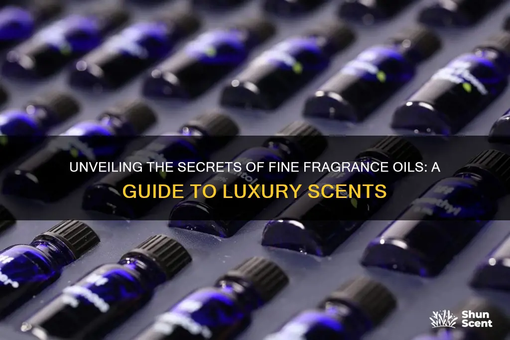 what are fine fragrance oils