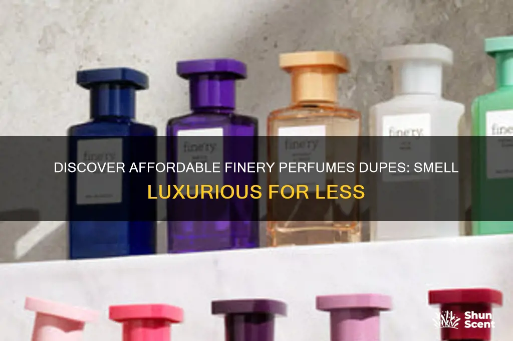 what are finery perfumes dupes for