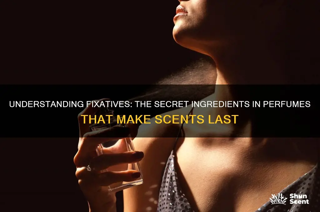 what are fixers in perfume