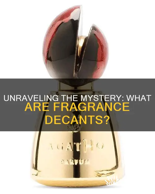 what are fragrance decants