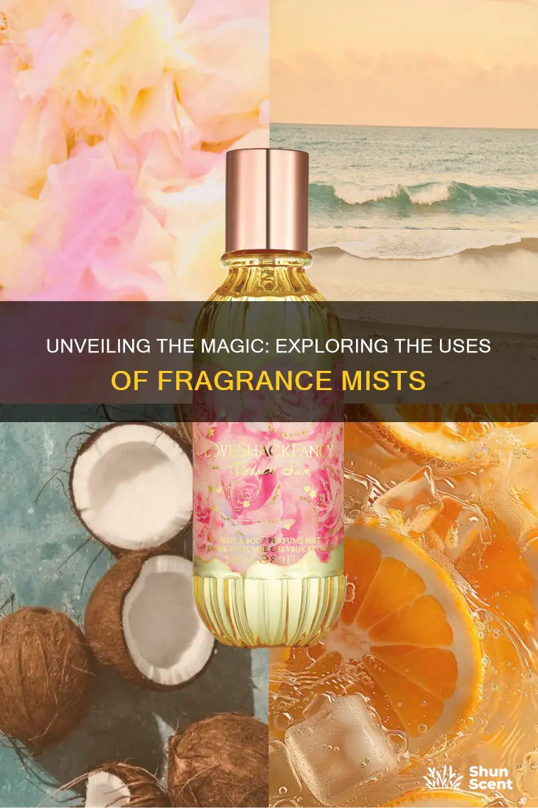 what are fragrance mists used for