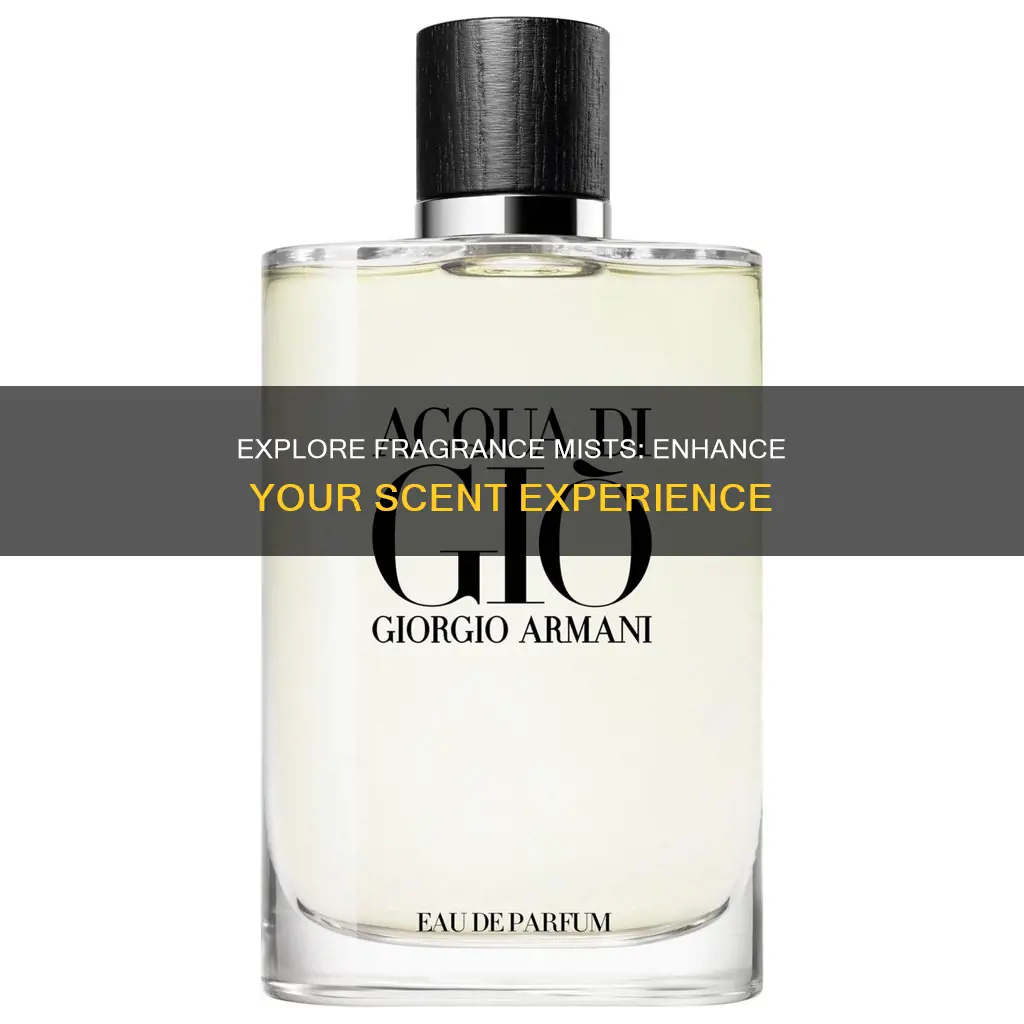 what are fragrance mists used for
