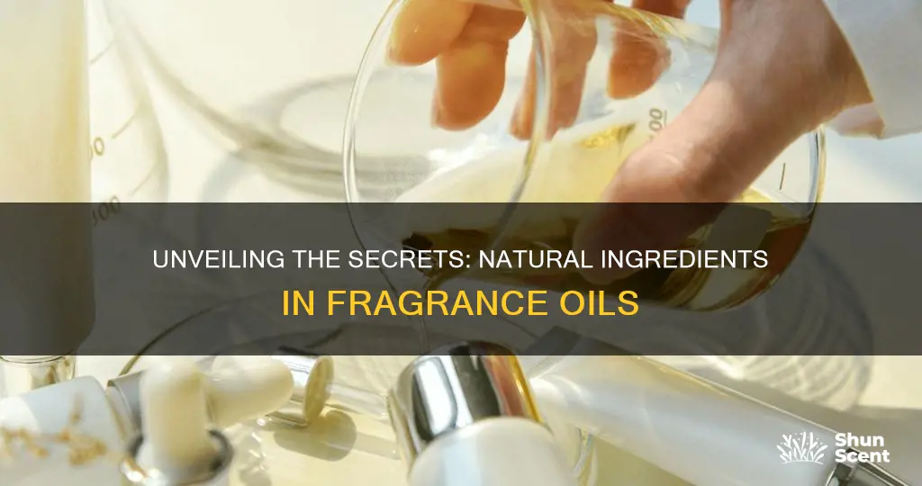 what are fragrance oils made from