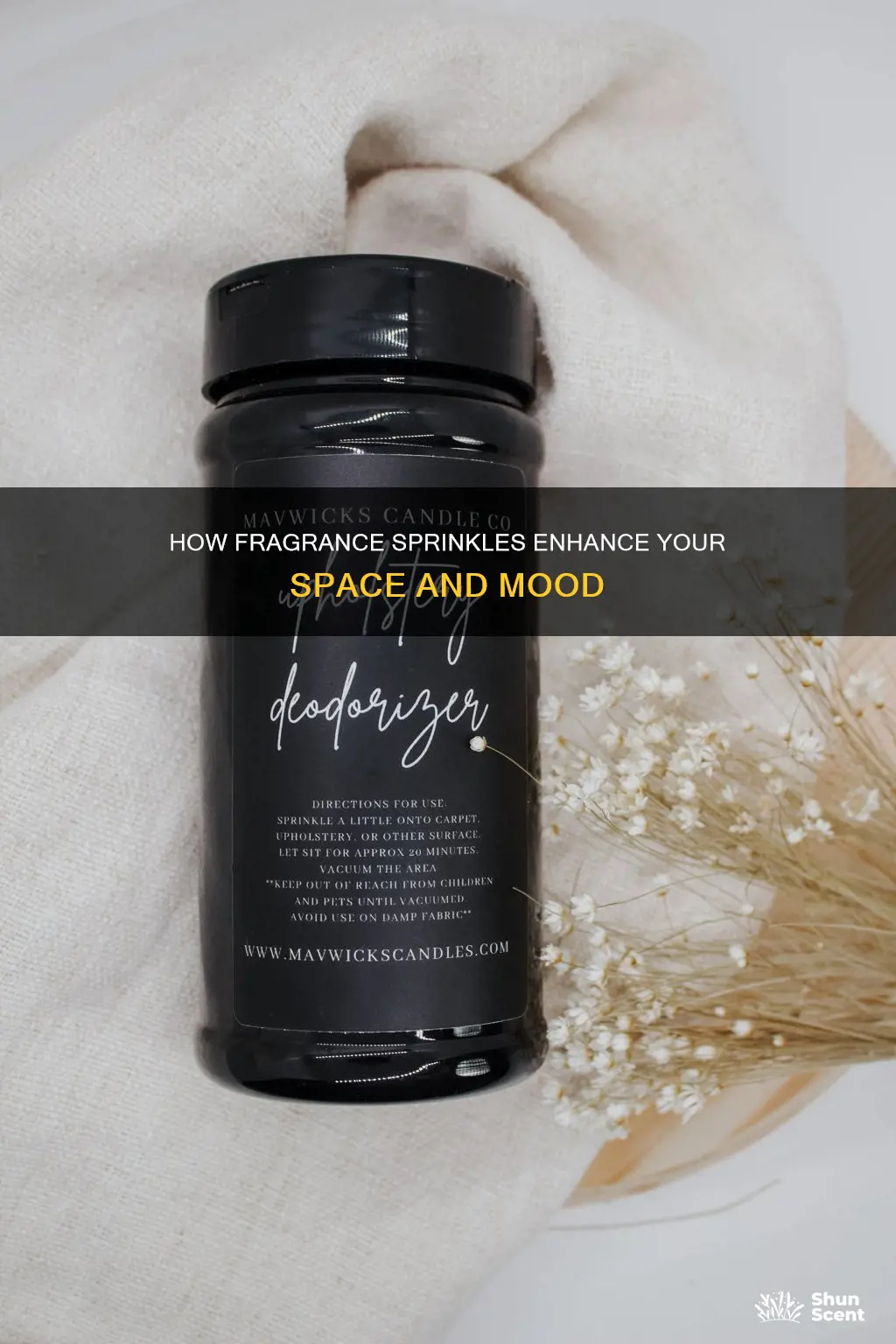 what are fragrance sprinkles used for