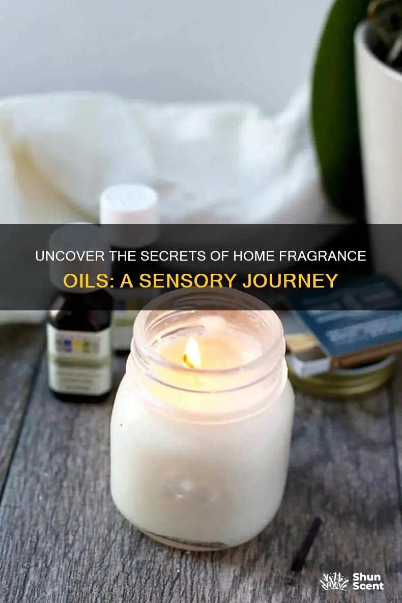 what are home fragrance oils