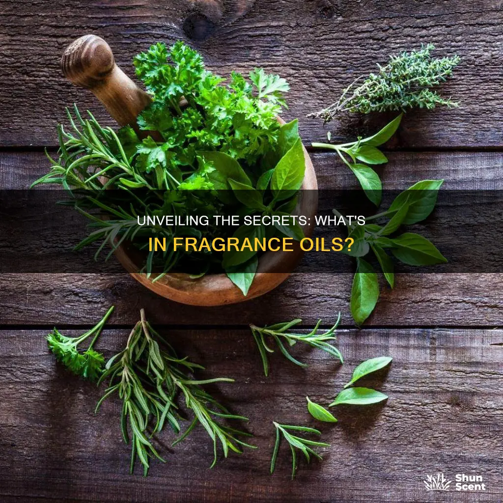 what are in fragrance oils