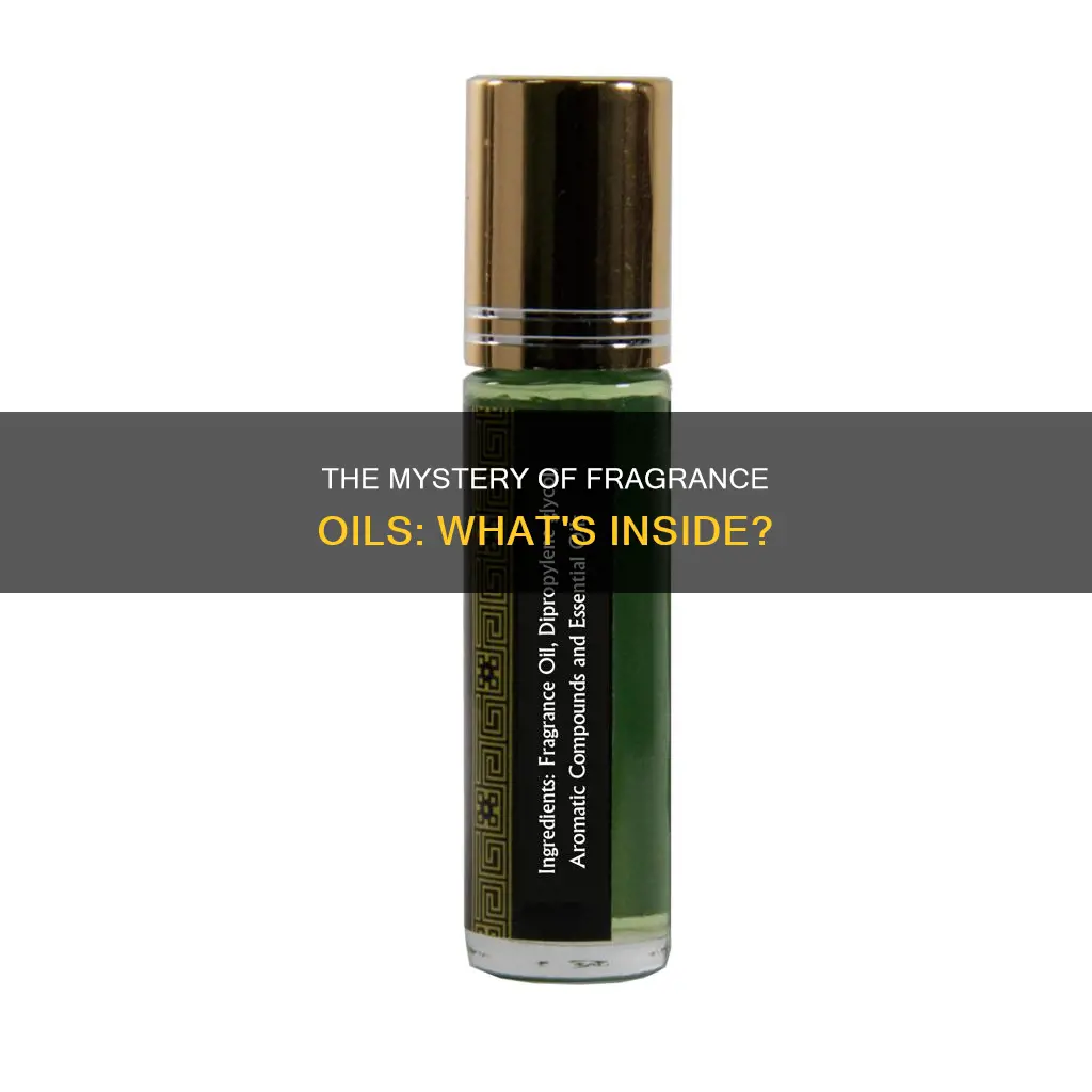 what are in fragrance oils