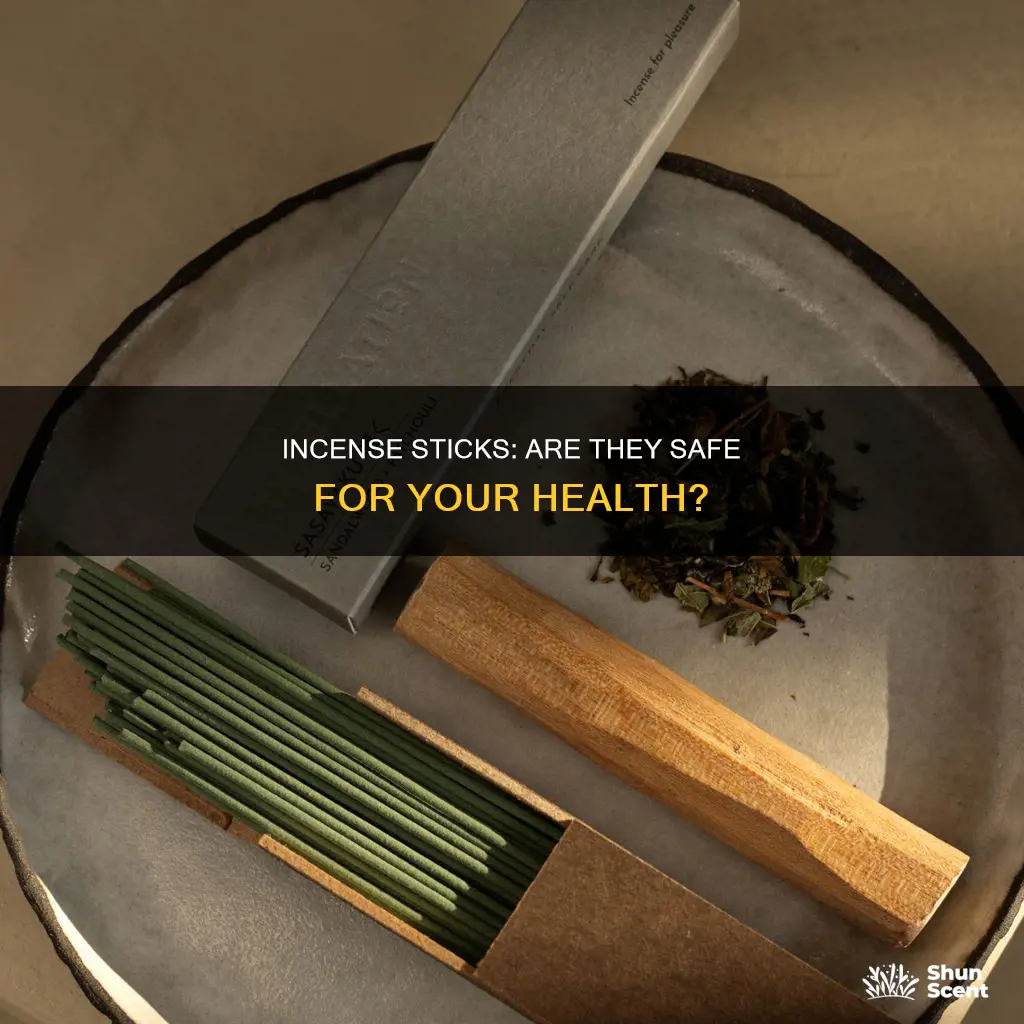what are in incense sticks safe