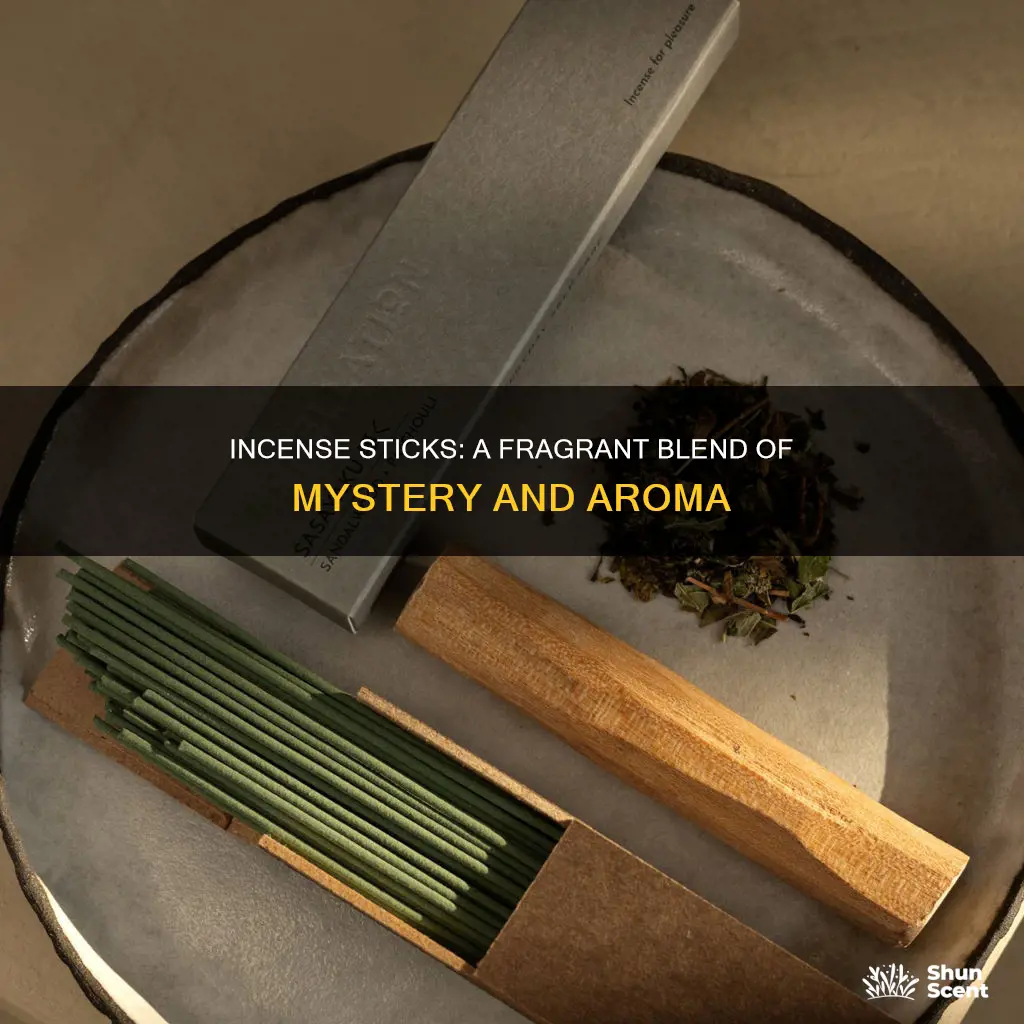 what are in incense sticks