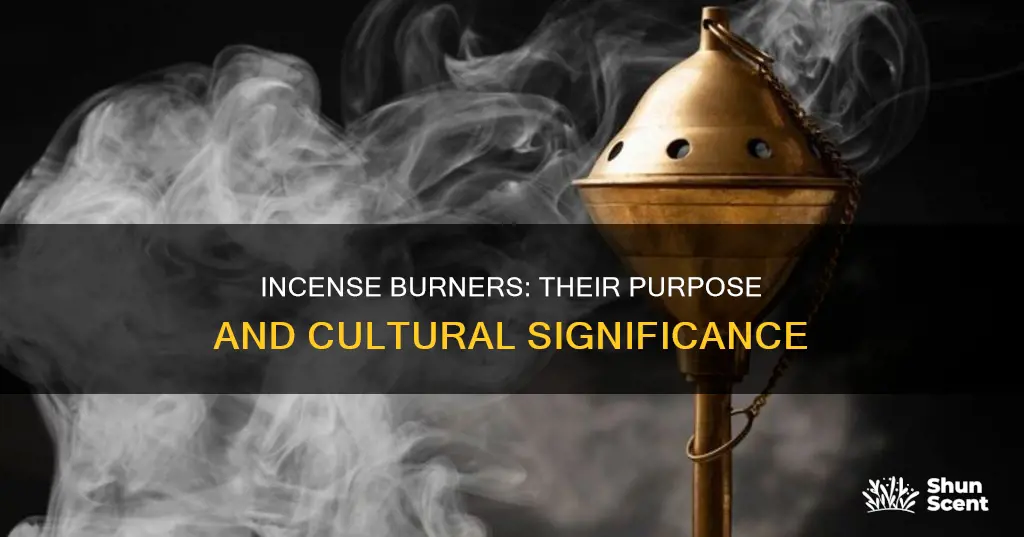 what are incense burners used for