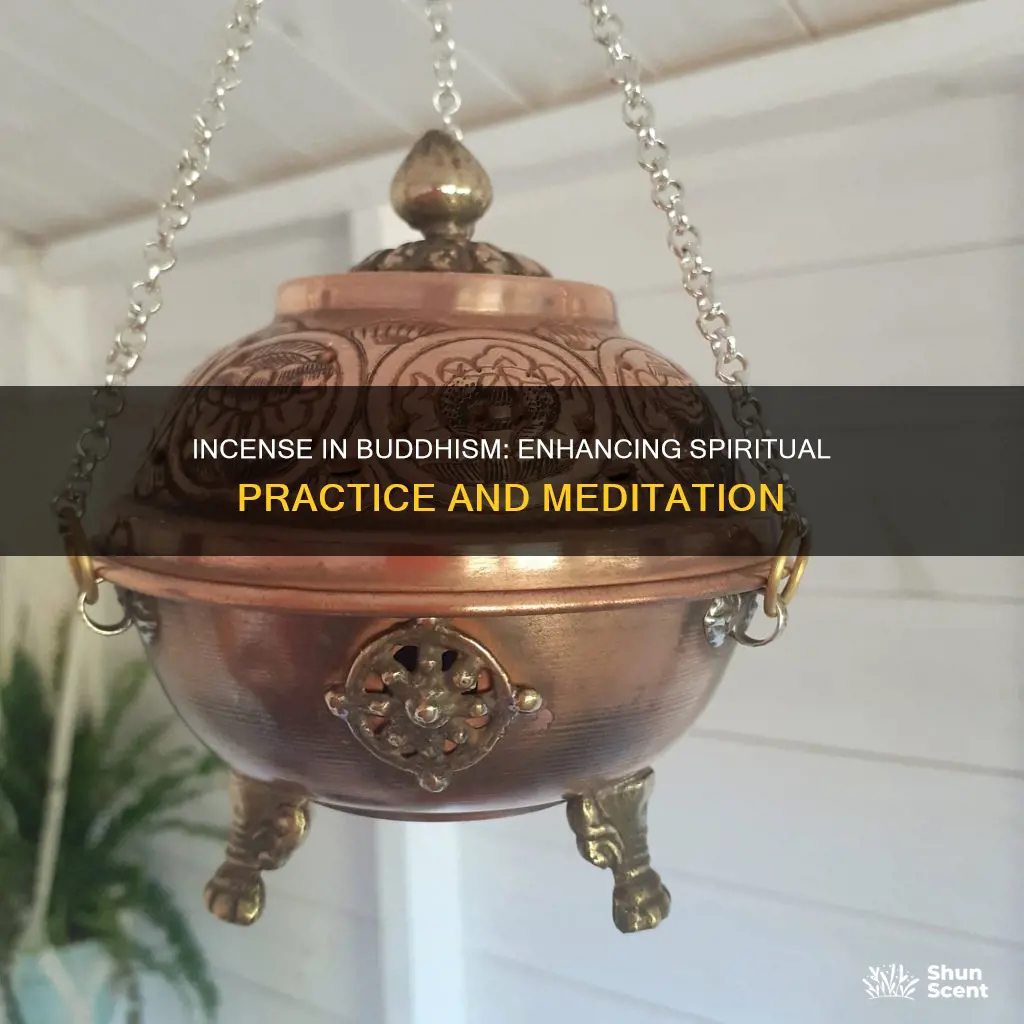 what are incense used for in buddhism