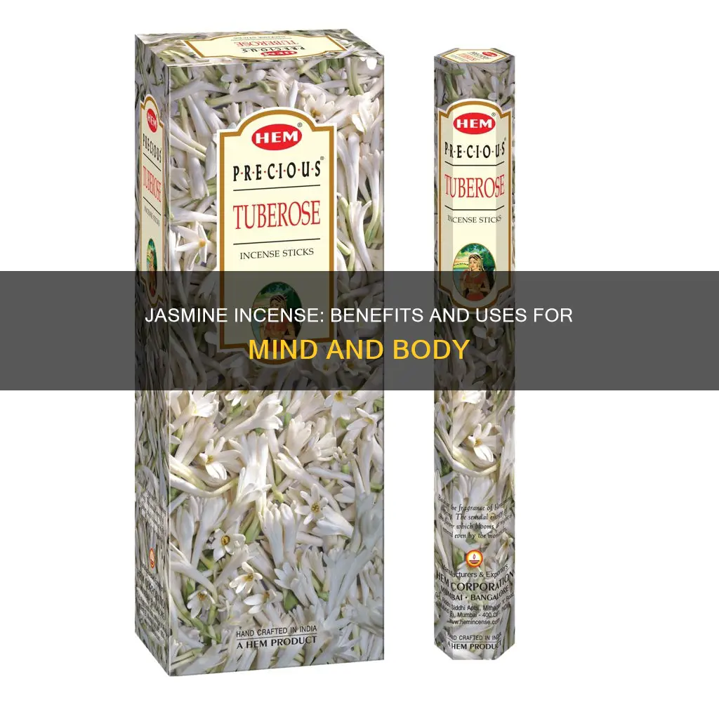 what are jasmine incense used for