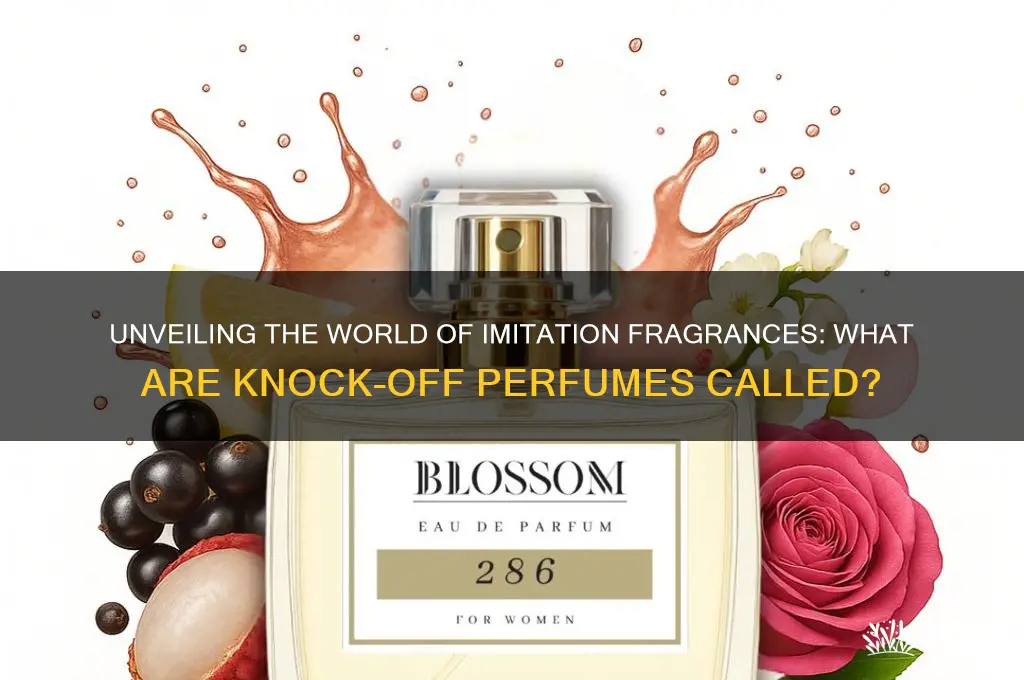 what are knock off perfumes called