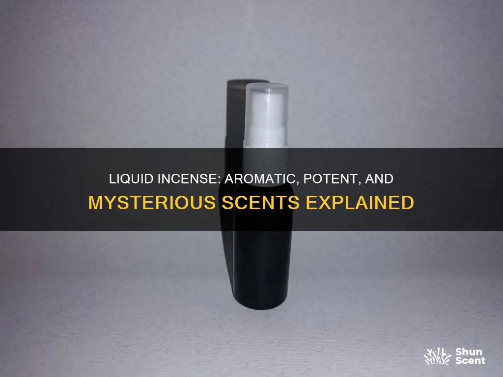 what are liquid incense