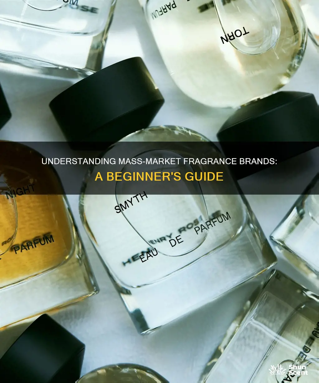 what are mass market brands in fragrance
