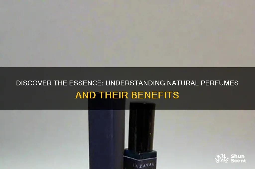 what are natural perfumes