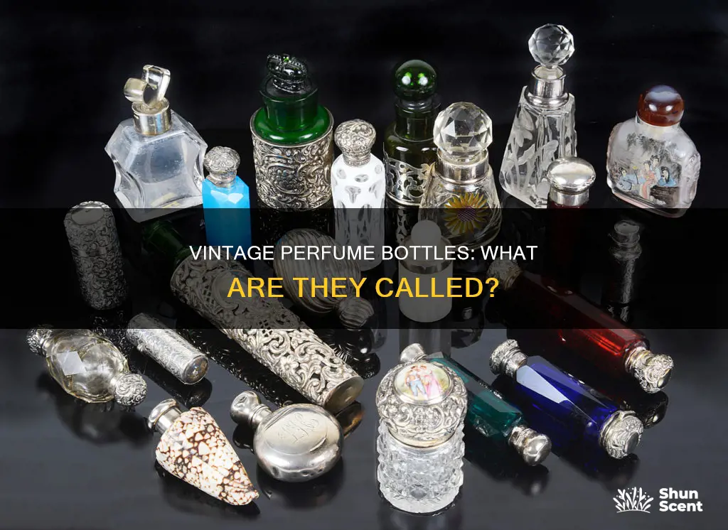 what are old fashioned perfume bottles called