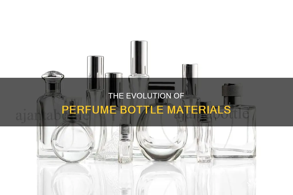 what are perfume bottles made of