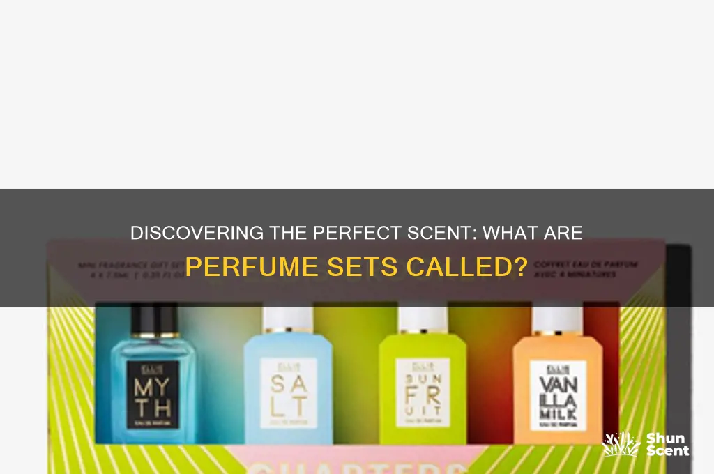 what are perfume sets called