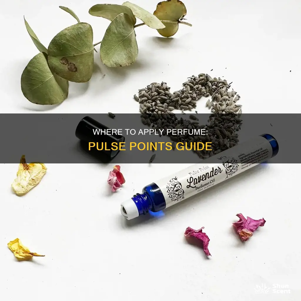 what are pulse points for perfume